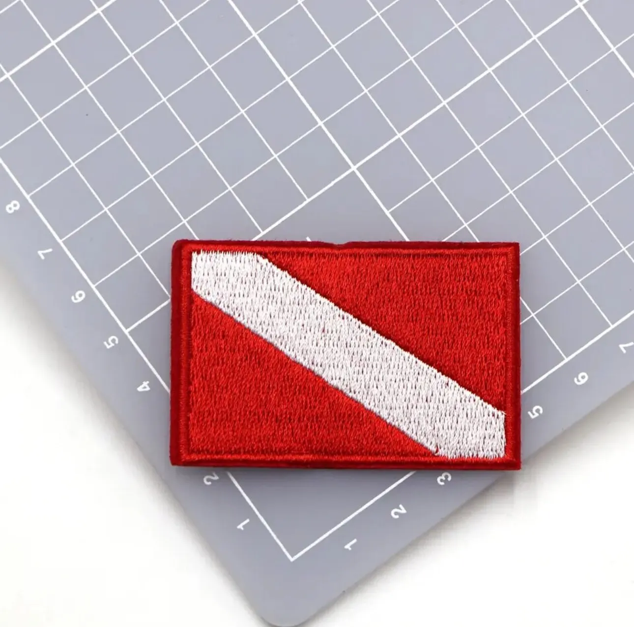 2PC Scuba Diving Flag Patches