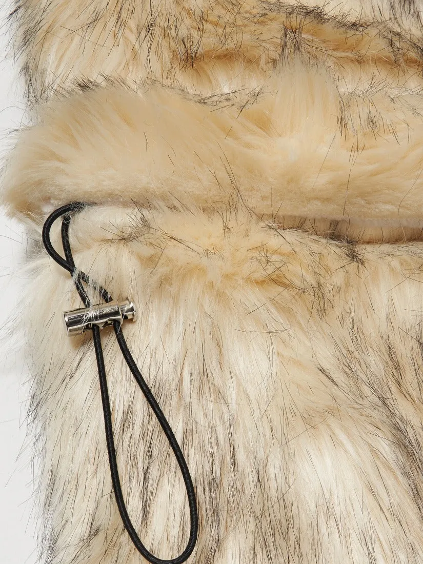 《8IGB community clothing》TEDDY POLAR カーゴパンツ