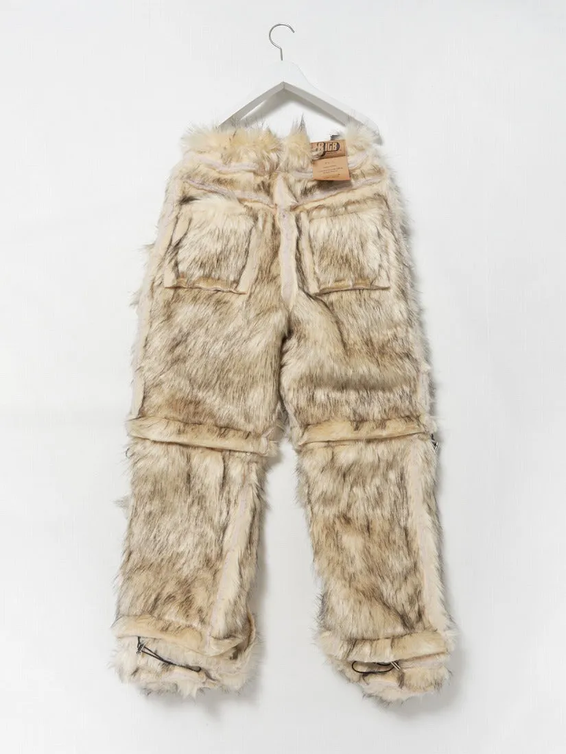 《8IGB community clothing》TEDDY POLAR カーゴパンツ