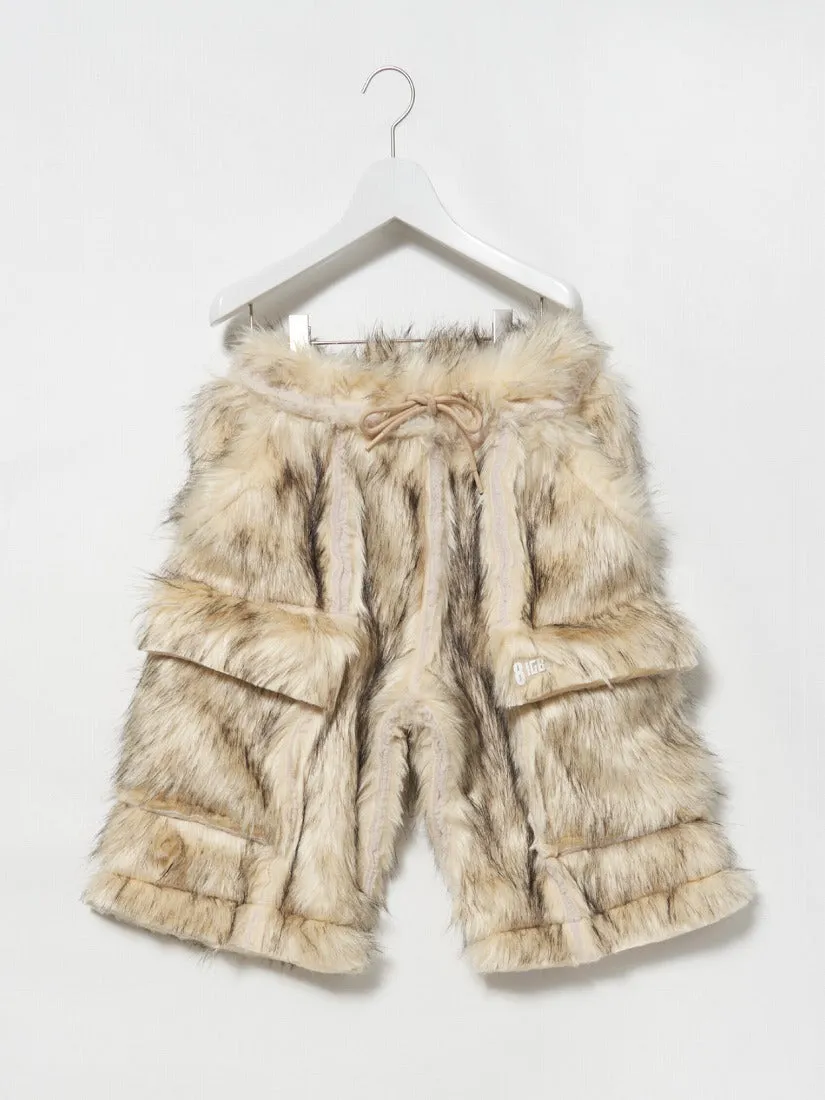 《8IGB community clothing》TEDDY POLAR カーゴパンツ