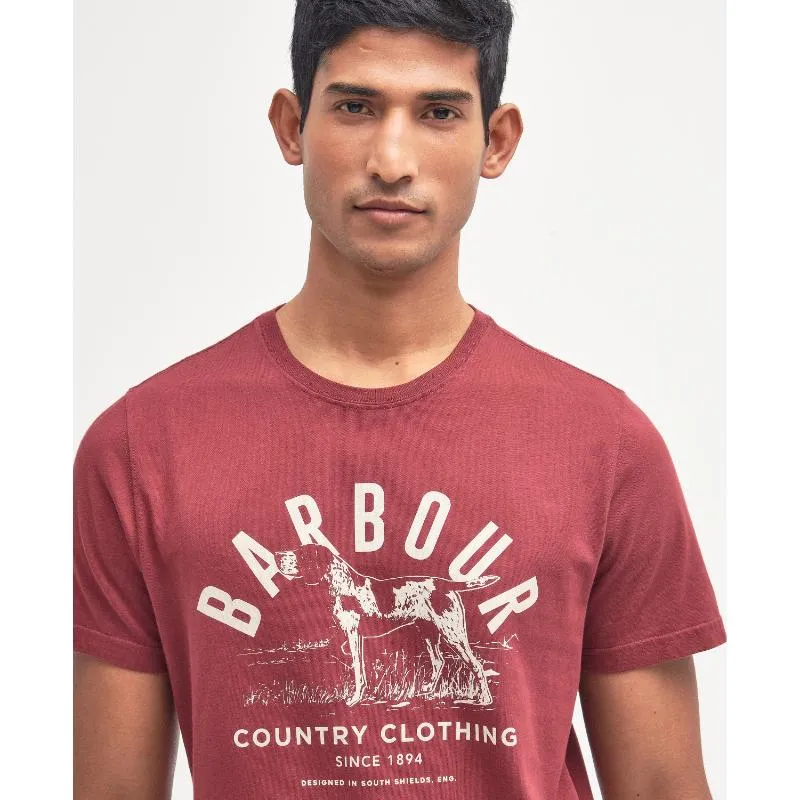 Barbour Country Clothing Mens Tee - Port