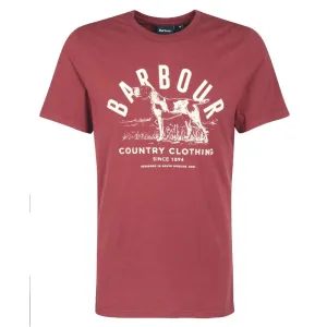 Barbour Country Clothing Mens Tee - Port