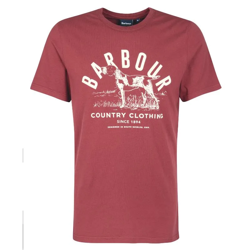 Barbour Country Clothing Mens Tee - Port