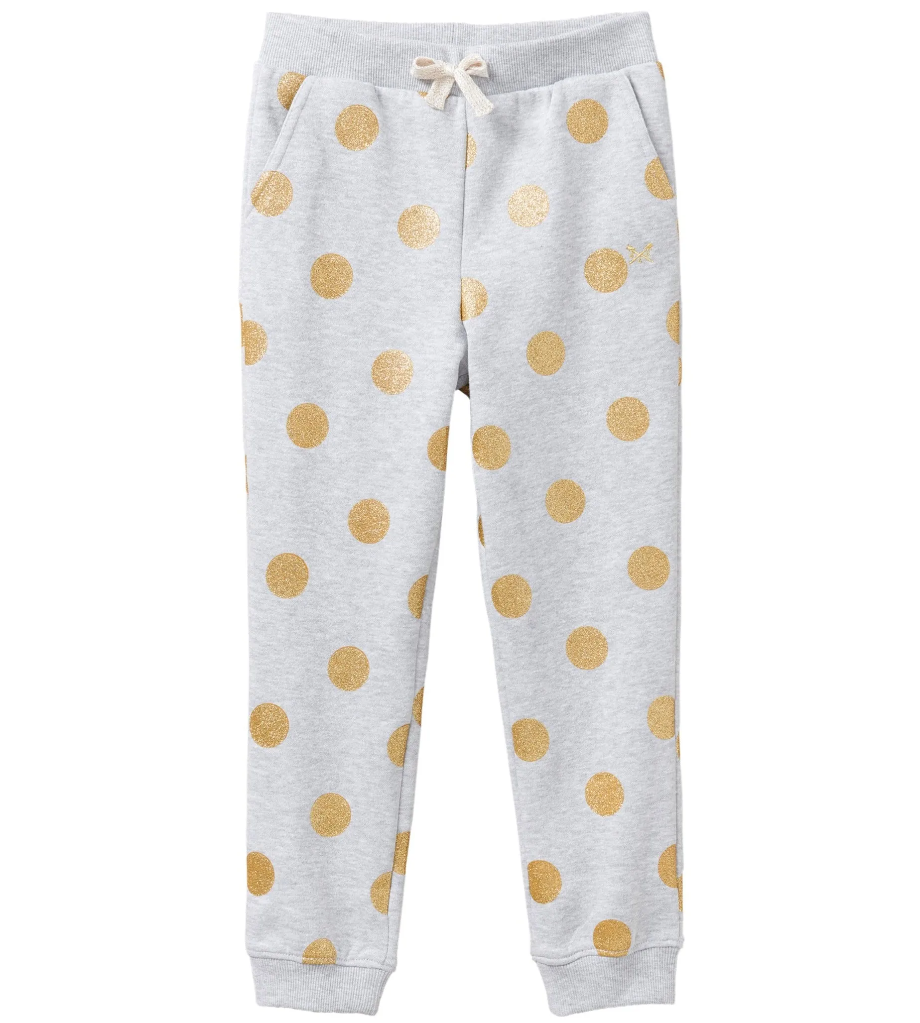 Crew Clothing Girls Glitter Spot Jogger