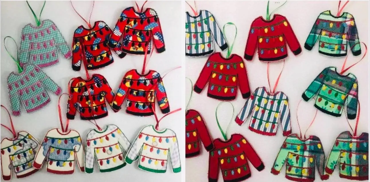 Handmade Memory Memorial Ugly Sweater Christmas Shirt Ornament Gift