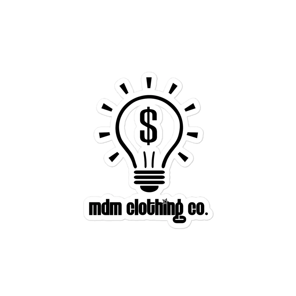 MDM Clothing Co. Sticker