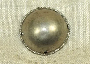 Vintage Thai Silver Clothing Decal, 24mm